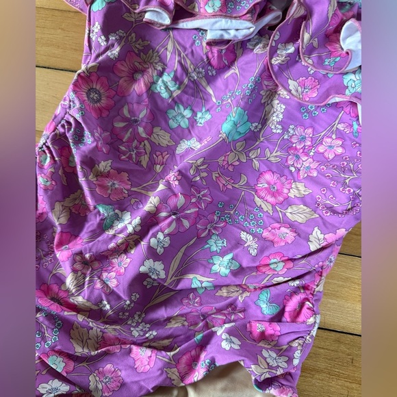 Spell & the Gypsy Collective flower child drill one piece swimsuit - Picture 7 of 11